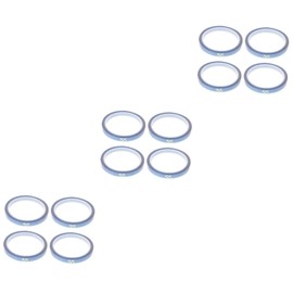 Healvian 12 Rolls High Temperature Resistant Tape Cell Blue Tape Sublimation Blanks Duct Tape Clear Laptop Screen Double Side Tape Protective Film Polyester Film High Temperature Resistance