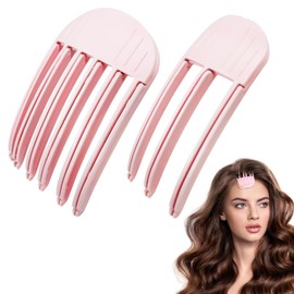Cxqbsmy Hair Clips for Styling Sectioning, DIY Hair Styling Tools Spiral Curlers, No Crease Duck Billed Clips for Styling, Cutting, Sectioning Salon Hair, Volume Hair Root Clips Hair Rollers