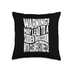 litter waste trash cleaning clean littering Litter Picking Throw Pillow
