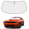 Proadsy - Parasol plegable para parabrisas delantero 2024, ajuste personalizado