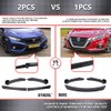 Xotic Tech Universal Front Bumper Lip Chin Spoiler Splitter Diffuser