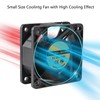 Diitao 2PCS EC 20V-230V 60mm x 60mm x 25mm Cooling