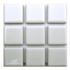 Mosaic Tile 0.9 inch (22 mm) Square, White