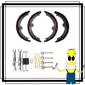 OASB Parking Emergency Brake Shoe Hardware Kit for Lexus LS430 2001-2006