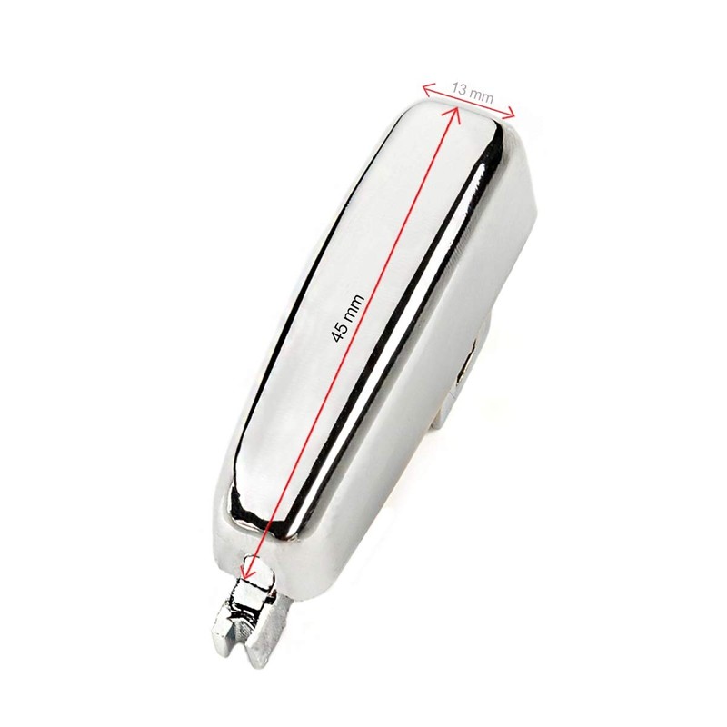 al LST Knob Handbrake Lever Cover Chrome Handbrake Button