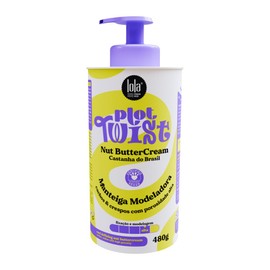 Lola Cosmetics - Plot Twist Nut Butter Cream - Beurre de Modelage - 480g - Définition et Contrôle pour Tous Types de Cheveux