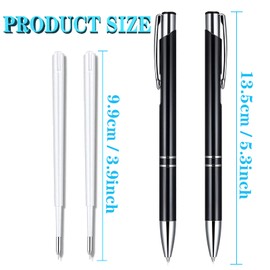 Yuentoen Air Release Pen Weeding Vinyl Tool, Stainless Steel Point Retractable Pin Pen,Craft Vinyl Weeding Tools with 2 Pen Refills for Squeegee Out Bubble Inclusions & Air