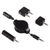 Hama Air Travel Adapter Kit (4 Pieces) Black