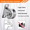 SHINICO Cable Pulley 48MM Wheel Wall Mount, Bearings Inside, Stainless