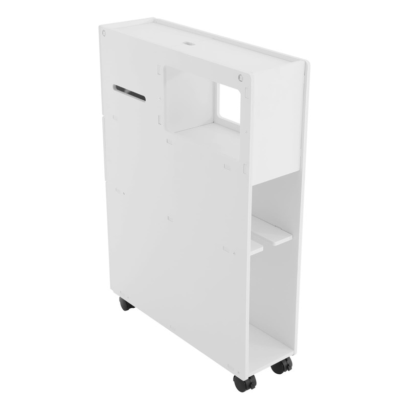 ILWorkTLs Narrow Bathroom Cabinet with Drawer,Slim Storage Cabinet, Toilet Side
