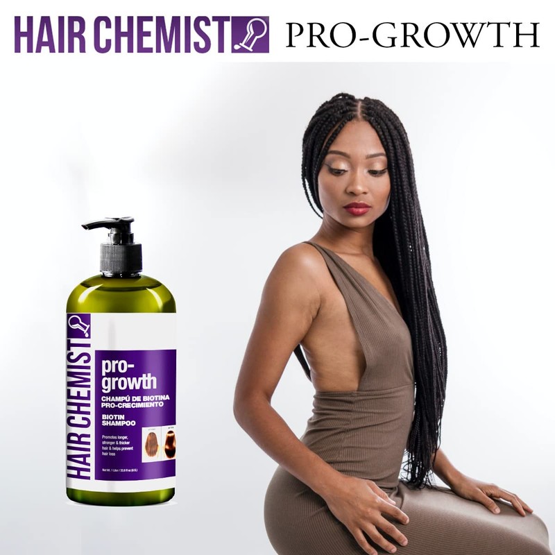 Hair Chemist Pro-Growth Shampoo with Biotin 33.8 oz. - Biotin