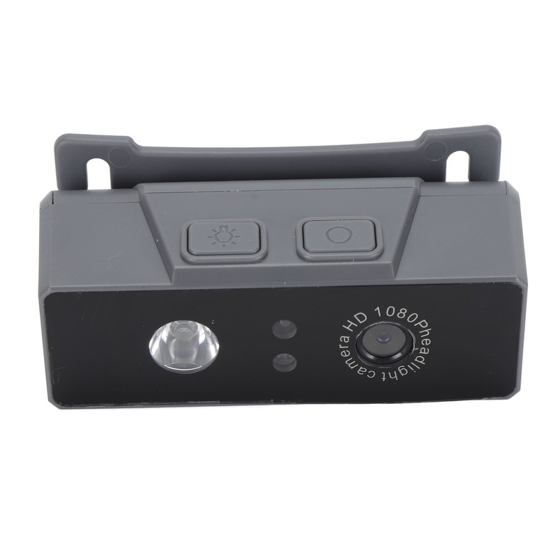 Head Mounted Camera Portable Gesture Sensor Light 1800mAh 45° Angle