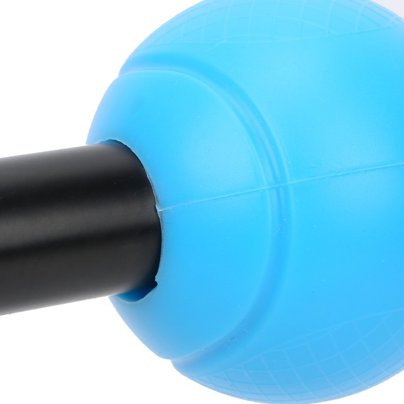 2pcs Barbell Grips Round Thick Silicone Dumbbell Adapter Balls Barbell