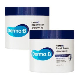 [Dermaby] Daily Body Lotion Body Cream Body Oil Hypoallergenic High Moisturizing - CeraMD Repair Cream 430ml / [더마비] 데일리 바디로션바디크림바디오일 저자극 고보습 - 세라엠디 리페어 크림 430ml X2개