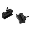2Pcs Tool Post Holder Turinng Facing Boring Piston Wedge Hardware