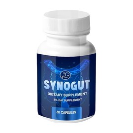 nutradash Synogut - Synogut Pills for Digestive Support Gut Health (60 Capsules - 1 Month Supply)