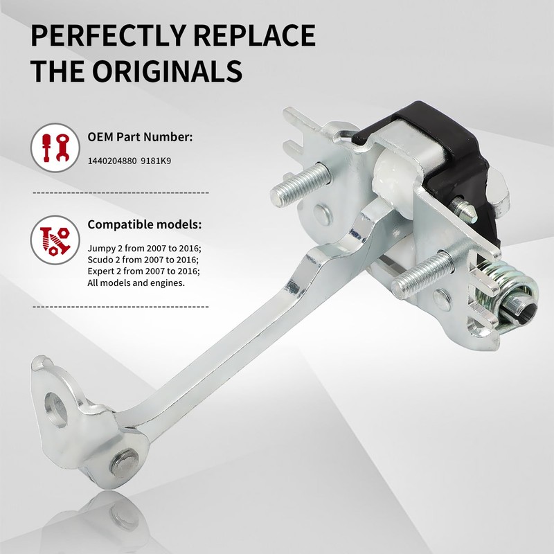 MangWany Door Handle Compatible with Jumpy 2, Scudo 2, Expert
