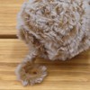 BambooMN Chunky Fluffy Faux Fur Eyelash Yarn - 100% Polyester