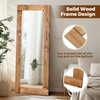 ABSWHLM Full Length Mirror 58"x24" – Solid Wood Frame, HD