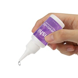 Lanshii 30ml UV Hair Glue Remover for Keratin Bonds Hair Extension Super Fast Remover for UV Curing Glue UV Lamp Hair Extensions Invisible Hair Extensions Eyelashes Extensions