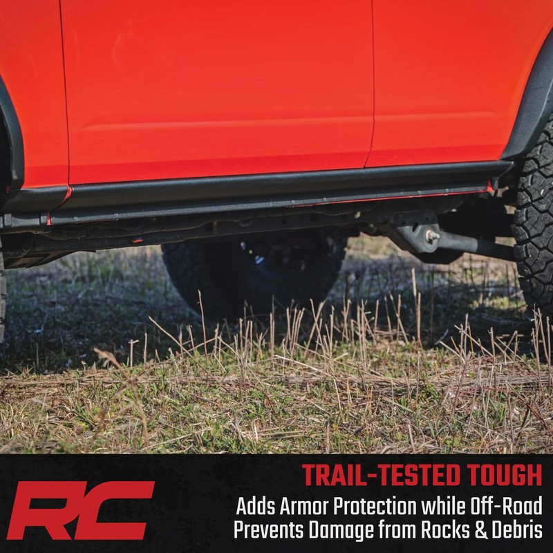 Rough Country Rocker Sill Plates for Ford Bronco (2021-2025) -
