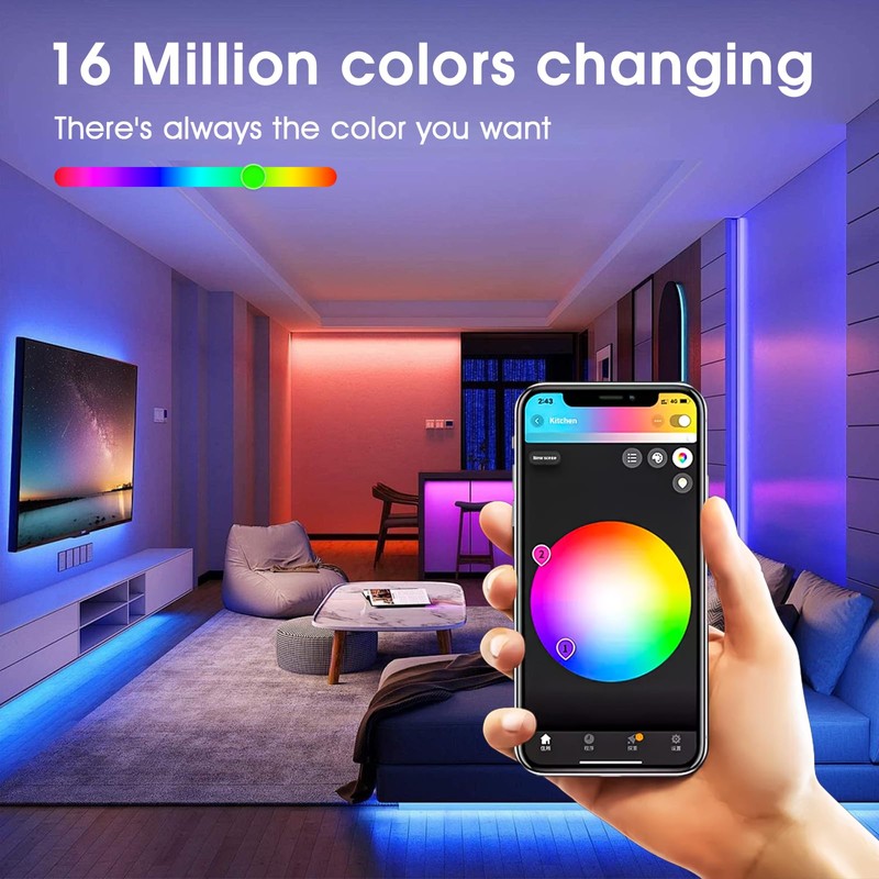 Compact Mini WLED Controller With Mic,DC 5~24V Addressable Led Controller