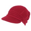 Nyls Création Rasta Red Fashion Wool Kifty Unisex Hat, red