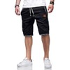 ZOXOZ Men's Summer Leisure Chinos, Stretch Cotton Shorts with Pockets,