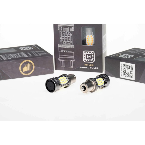 Morimoto Profile 1156 XB LED Bulbs (White, Set) Set