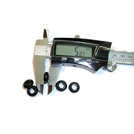 RedVex Compact Pace Counter/Ranger Beads 8 inches - ABS Clip - Choose Your Color - Customization Available (Black)