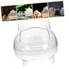 VILLFUL Hamster Sand Bath House Sand Basin for Small Pets