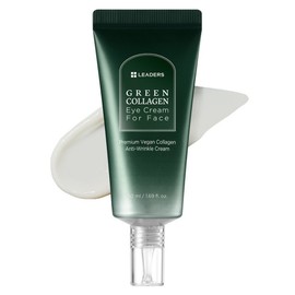 Leaders Green Collagen Special Edition Eye Cream for Face, 50ml, 1 unit / 리더스 그린 콜라겐 스페셜에디션 포 페이스 아이크림, 50ml, 1개