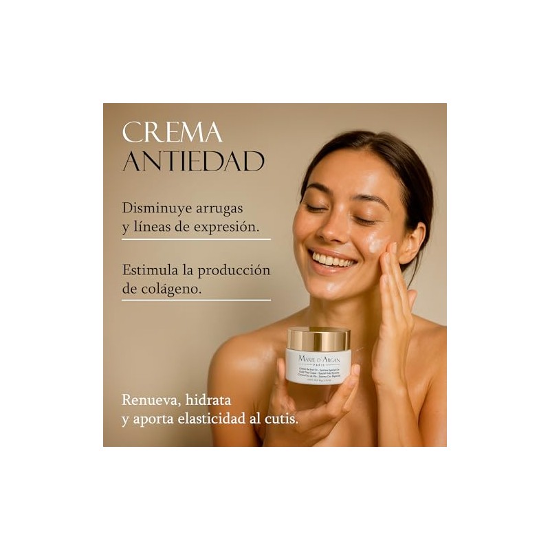 Marie Argan Paris Kit Crema Facial Oro 24k Día 50g