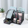 RICOO Schreibtisch Organizer 6 Ablagen B001-B Büro Desk Organizer mit