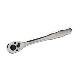 Steelman 72-Tooth 3/8-inch Drive Low Profile Ratchet, Thin Head for Small Space, Quick Release Button