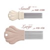 Clover Picot Comb Small 57-709 White