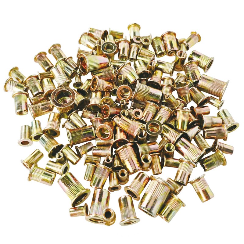 1/4"-20 Rivet Nut Rivnut RIV Nuts - Napia 100pcs 1/4