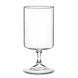 Abbott Collection Short Stem All Purpose Glass, Clear - Glass, 6" H (12oz)