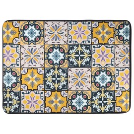 CAPASTEC Drying Mat, Quick Drying Absorbent Mat, Dish Drying Mat, Rolled, Storage, Dish Placement, Quick Drying, Anti-Slip, 1 Piece 15.7 x 11.8 inches (40 x 30 cm)