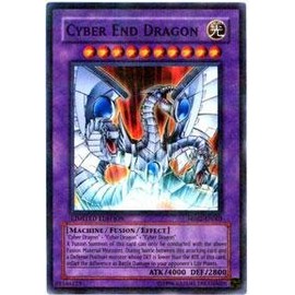 Yu-Gi-Oh! - Cyber End Dragon (MF02-EN003) - Mattel Action Figure Series 2 - Promo Edition - Parallel Rare