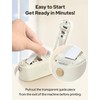 MakeID L1-C Label Maker Tape, 9mm x 4m (0.35" x
