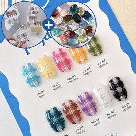 Yogurt Gel Pajamas 10 Piece Set Ink Gel / 요거트젤 파자마 10종 세트 잉크젤