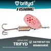 trifyd® Fishing 5 Pcs Spinning Spoons for Trout and Small