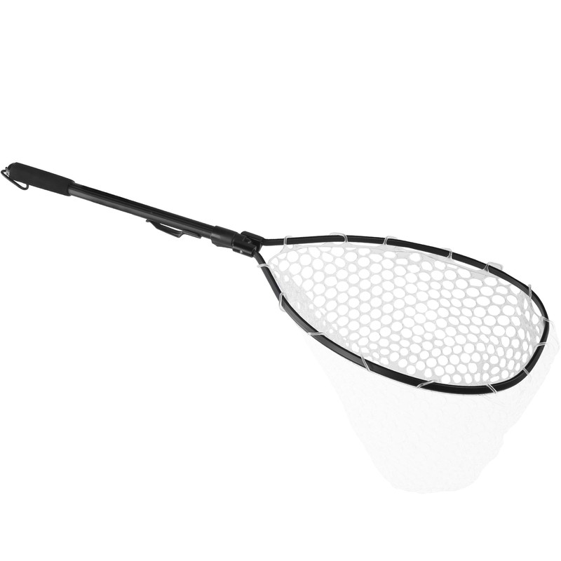Fishing Landing Net Quick Folding Aluminium Alloy Rod Handheld Portable