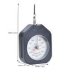 Plastic Pointer Type Double Needles Tension Meter Analog Dial Gauge
