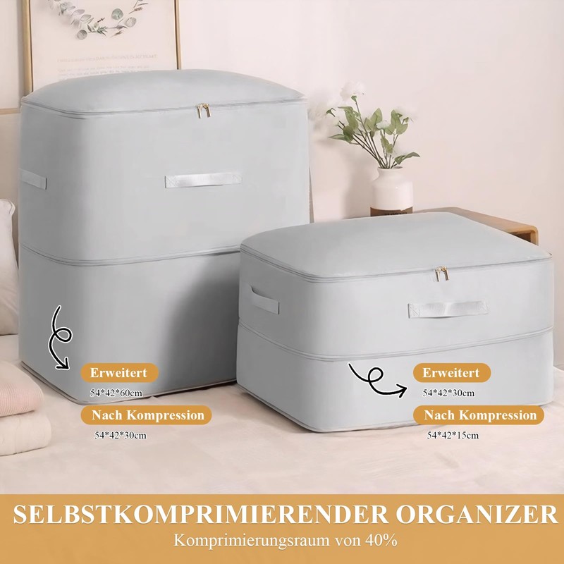 Self-Compression Organiser, Space Saving Organiser, Ultra Space-Saving Self-Compression Organiser, High