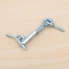 Safety Hook and Eye Latch, 6PCS Stainless Steel Spring Hook