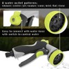 8 Patterns High Pressure Water Gun Head Hose Sprayer For