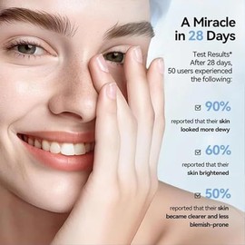 "RWSEFK "Viales de suero de ácido hialurónico al 3% ultrahidratantes, tubos de ácido hialurónico, ácido hialurónico Wake Nature Perfection, suero de ácido hialurónico al 3% para el rostro, suero u