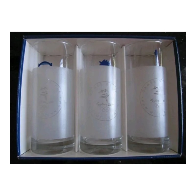 Vasos Finos, Conmemorativos Olimpiadas Sydney 2000 (Usado)